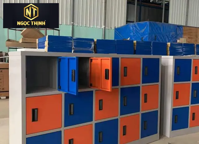 Tủ trường học - Tủ sắt 15 ngăn 15C5K